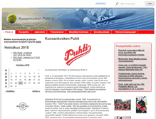 Tablet Screenshot of kuusankoskenpuhti.fi